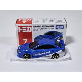 tomica 多美小汽車 no.7 速霸陸 SUBARU IMPREZA WRX STI 4door GROUP R4