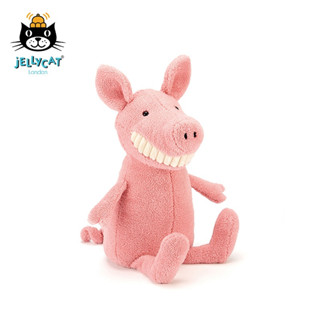 ✨免運⚡ jELLYCAT英國微笑大牙豬 毛絨玩具 娃娃 療癒毛絨陪伴玩具 玩偶公仔豬豬生日禮物 兒童可愛抱枕 豬公仔
