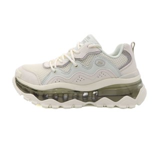 Skechers Uno Chaos 灰白 網布 厚底氣墊 緩衝 運動鞋 女款 J2589【新竹皇家177935WHT】