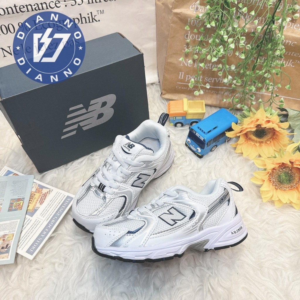 實體店面 NB NEW BALANCE 530 白 白銀 復古 免綁帶 老爹鞋 運動鞋 童鞋 中童 MR530SG