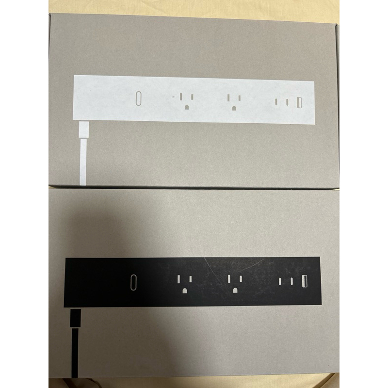 (全新未使用）Unipapa 有序延長線 快充版 65W 快充 黑 白