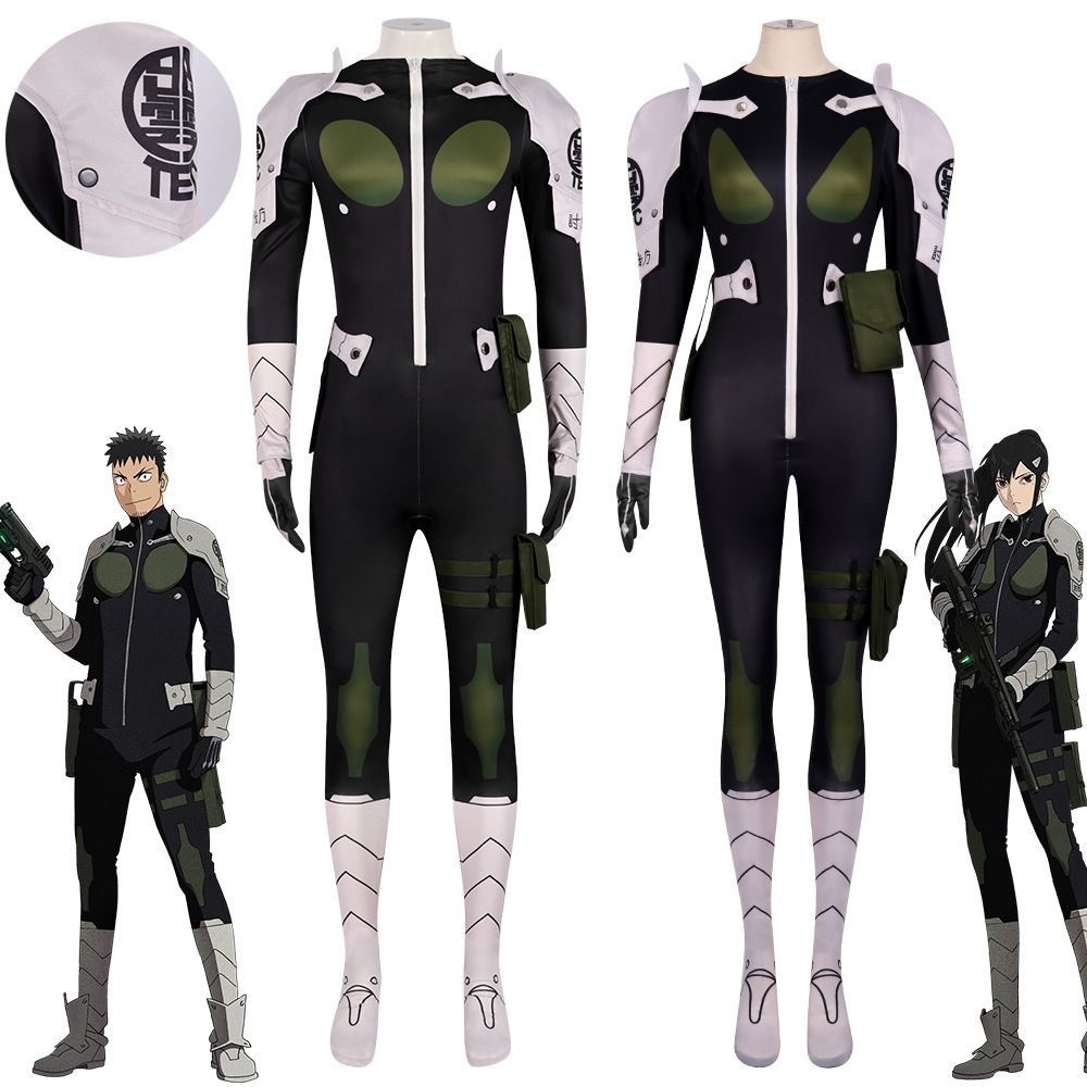 台灣免運🎀 怪獸八號 怪獸八號cos服裝 cosplay 日比野卡夫卡cos  日比野卡夫卡 戰鬥連體衣 怪獸8號cos