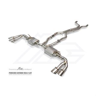 DJD24070213 FI exhaust Porsche 958.2 Cayenne Turbo 4.8T 排氣管