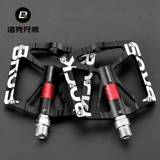 ROCKBROS洛克兄弟旗艦店 腳踏 腳踏板 山地車腳踏 公路車腳踏 自行車腳踏板 培林防滑鋁合金腳蹬 單車腳踏