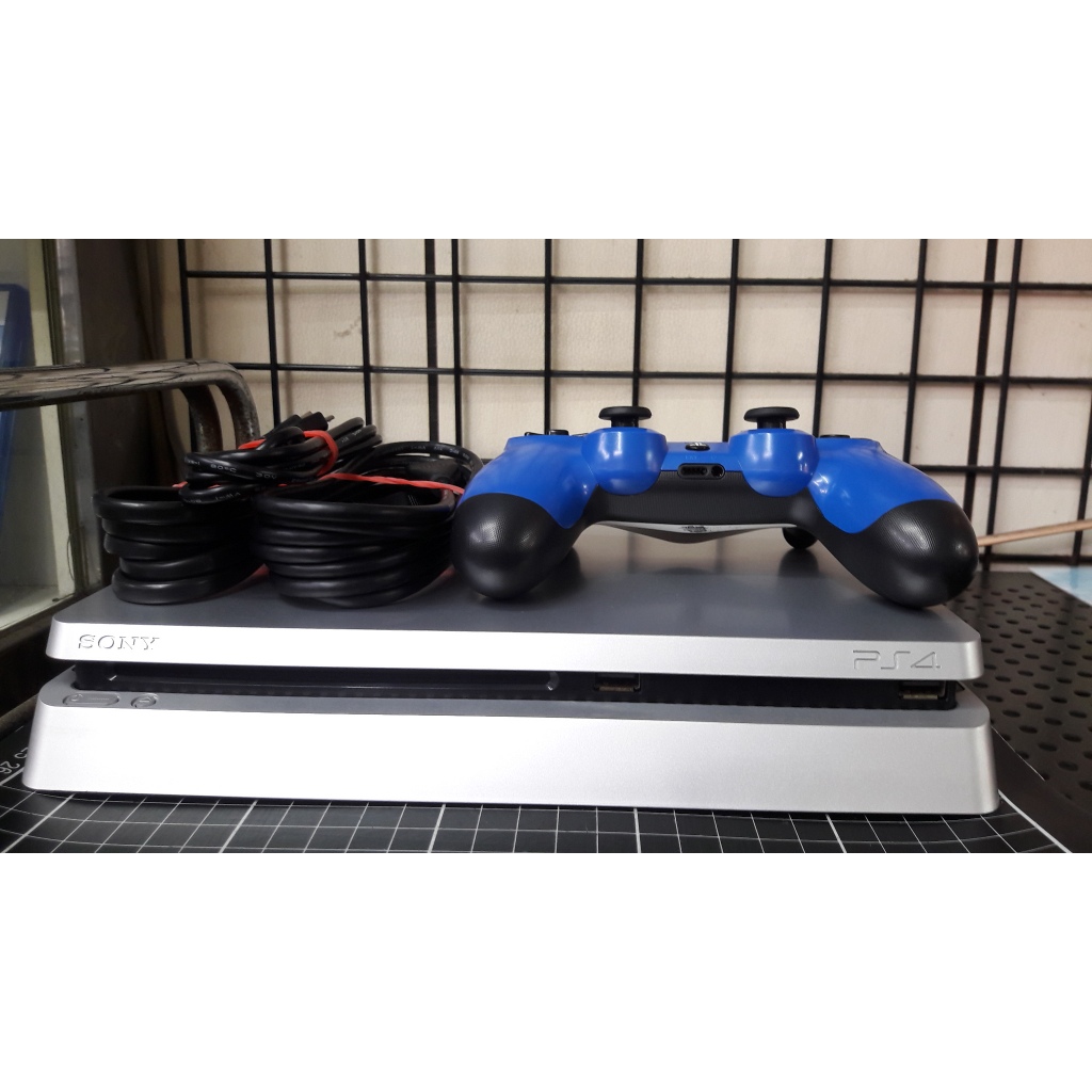 PS4 主機 CUH-2017A 公司貨 500GB 銀色 SLIM{2016年11.50版}原廠 裸裝【YJ】維二商店