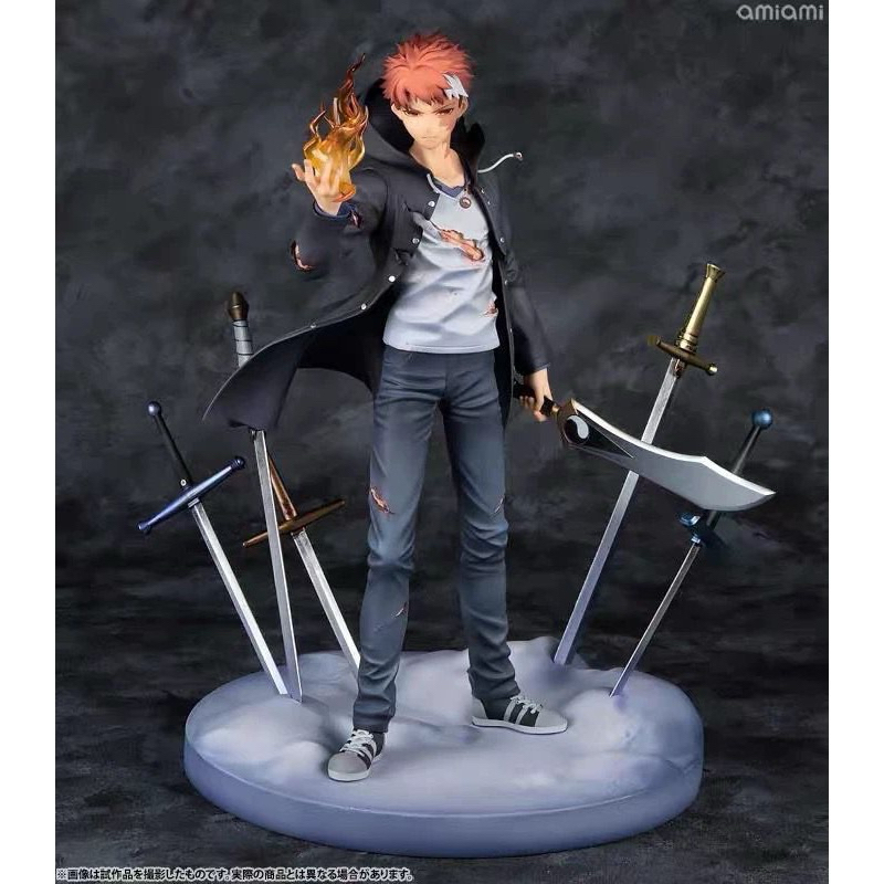代理版 全新 Fate 魔法少女伊莉雅 雪下的誓言 AMAKUNI 衛宮士郎 1/7 PVC