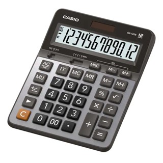 CASIO卡西歐 12位數雙電源商用計算機(GX-120B)