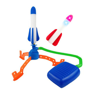 MACRO GIANT 腳踩火箭 沖天火箭 戶外發光彈射火箭 飛天閃光發射彈 Sky Flash Rocket Toy