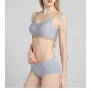 🌈S-XL[臺灣出貨無鋼圈乳膠棉撞色內衣 膠棉內衣 無鋼圈內衣 舒適內衣 透氣內衣 民族復古風內衣 乳膠內衣 83939