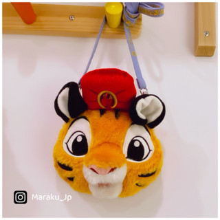 🐯絕版品🇯🇵海洋迪士尼園區限定 小老虎 阿拉丁 樂雅 老虎 辛巴 大頭包 側揹包 零錢包 票卡包 悠遊卡包 伸縮拉繩