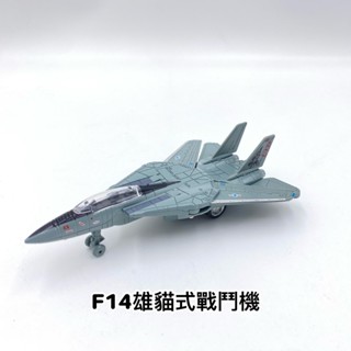 【玩具兄妹】現貨! F14熊貓戰鬥機/展示盒包裝(機翼可以展開) 合金材質 迴力F14戰鬥機 迴力戰鬥機 質感飛機模型