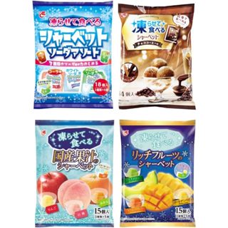 【YUYU-SHOP】現貨不用等 日本 Shinko ACE 國產果汁 綜合水果 雪酪果凍條 冰沙果凍條 冷凍後吃變冰沙
