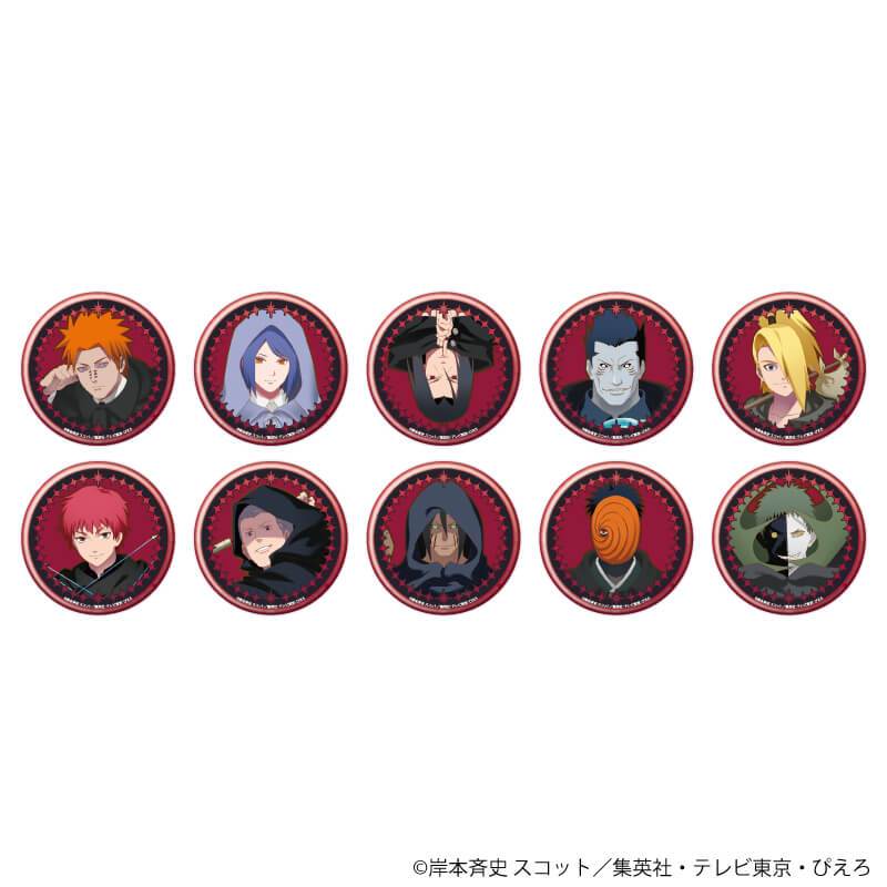 【漫漫時光☆】火影忍者 10款角色徽章 曉 佩恩 小南 絕 宇智波鼬 鬼鮫 大蛇丸 蠍 迪達拉 角都 飛段（台灣出貨）