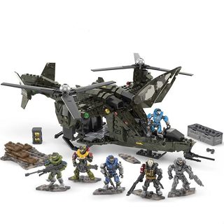 無盒說僅載具無NOBLE小隊 MEGA CONSTRUX HALO UNIVERSE 最後一戰 瑞曲之戰 獵鷹號