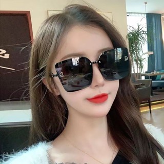 太陽眼鏡 網紅墨鏡 大臉顯瘦新款高階大方框太陽鏡 夏季防紫外線遮陽墨鏡 素顏眼鏡