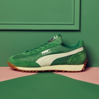PUMA 休閒鞋 EASY RIDER VINTAGE 草綠 麂皮 復古 情侶 男女 39902803