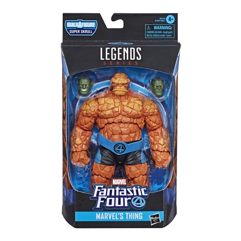 ☆勳寶玩具舖【現貨】漫威 MARVEL LEGENDS 驚奇四超人 6吋傳奇人物組 石頭人 THE THING