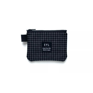 [這個選物] EYL mini wallet "One Shot" Dyneema X-Grid BLACK 零錢包
