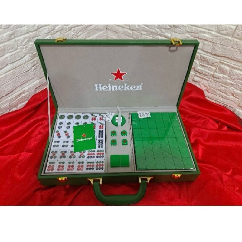Heineken 海尼根 紀念 麻將組 節慶 過年 益智 遊戲 博弈 桌遊