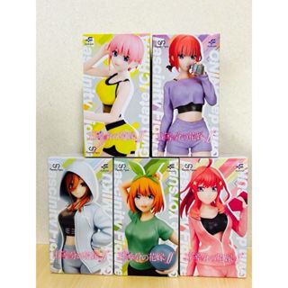 FGS> 正版 日版 FUKUYA Fascinity 五等分的花嫁新娘 中野 一花二乃三玖四葉五月 運動風 美女公仔