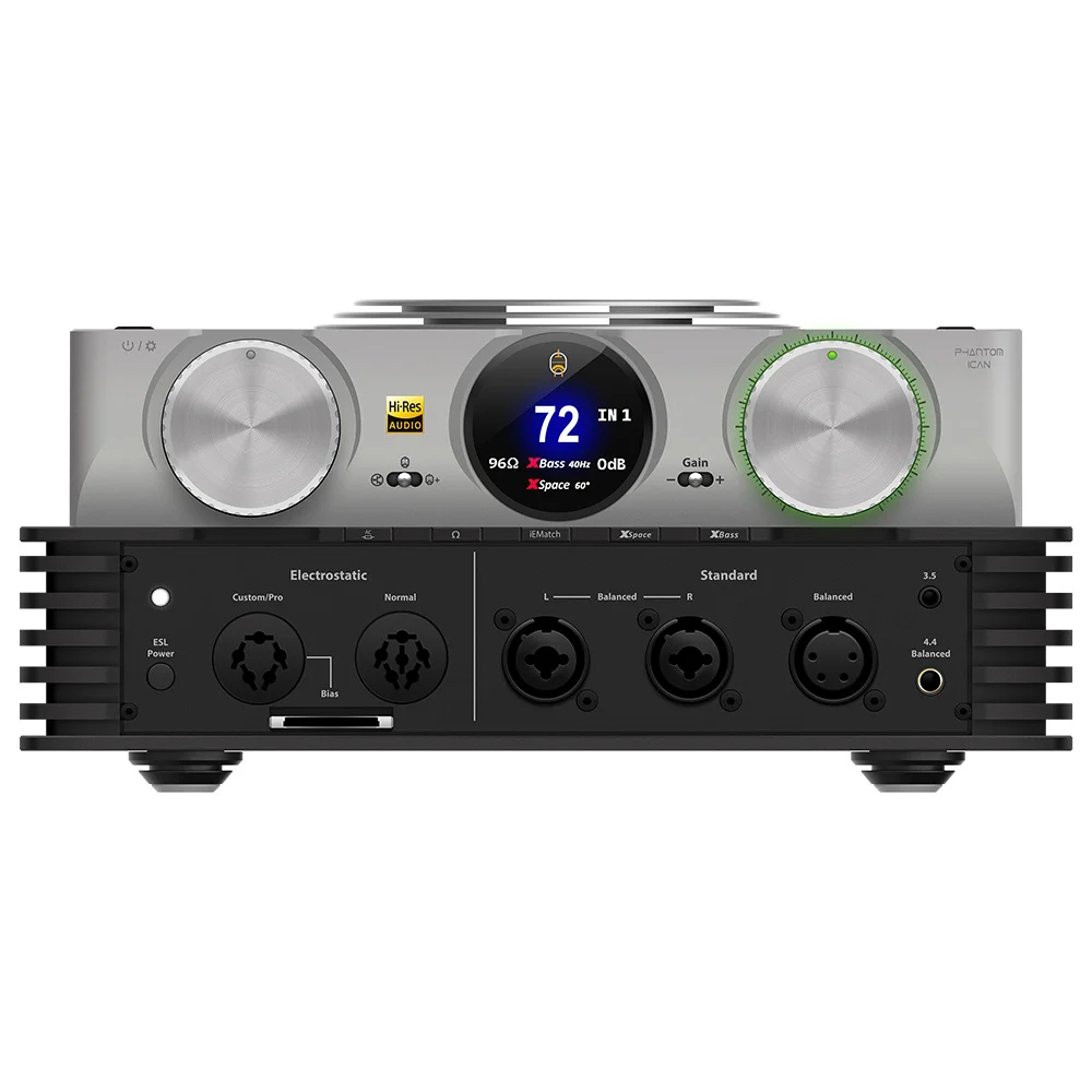 英國 iFi Audio iCAN Phantom 旗艦級耳機擴大機/靜電耳機擴大機.台灣公司貨