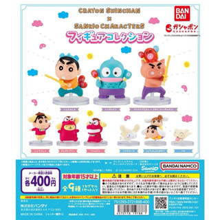 全新 日本帶回 三麗鷗 蠟筆小新 扭蛋 轉蛋 萬代 BANDAI 人魚漢頓 小白 大耳狗 布丁狗 人物 角色 公仔 模型