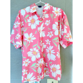 夏日海灘扶桑花短袖襯衫．海邊DRESS CODE