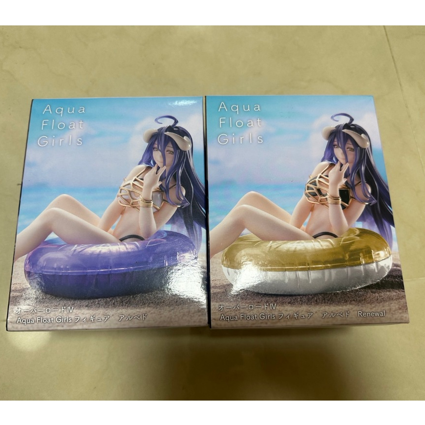 日版 TAITO OVERLORD Aqua Float Girls 雅爾貝德 雅兒貝德 雅兒 游泳圈 黃泳圈 藍泳圈