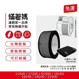 適用 Honeywell 11520 17200 51500 18200空氣清淨機 21500-TWN濾網