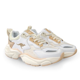 Kangaroos 女鞋 老爹鞋 奶茶色 SWING KW01181 全新品 (原廠貨)