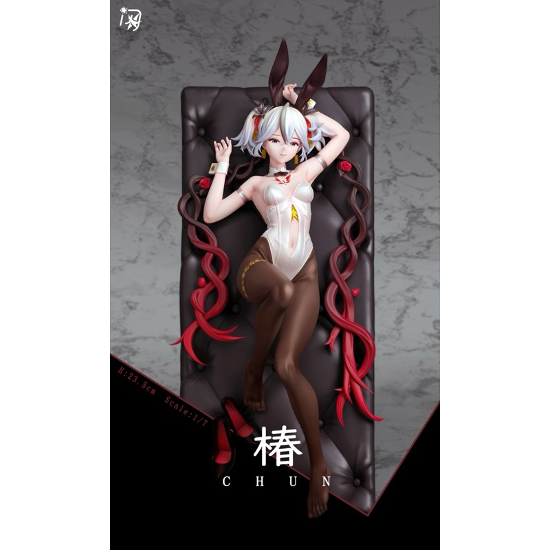 【預售】Blink工作室 鳴潮 椿 兔女郎 雕像gk手辦公仔