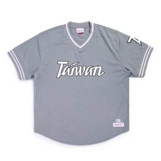 Mitchell & Ness X TEAM TAIWAN 打擊練習衫 灰 2024