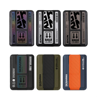 SKINARMA MagSafe卡夾/Kado磁吸卡夾支架 附特選薄膜背膠 手機支架/支援磁吸充電 / 手機支架