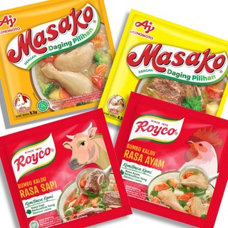 清真市集 印尼 Masako Royco Sapi Ayam 高湯 調味粉 雞湯 牛肉湯(12包入)