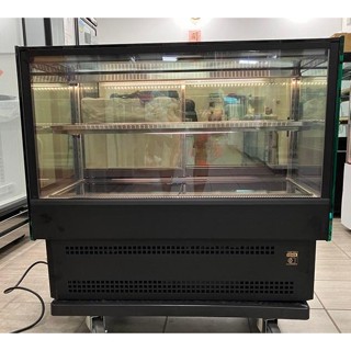 冠億冷凍傢俱行 [嚴選新中古機] 臺灣製金格3尺直角蛋糕櫃/西點櫃、冷藏櫃、冰箱、巧克力櫃/220V/130716-2