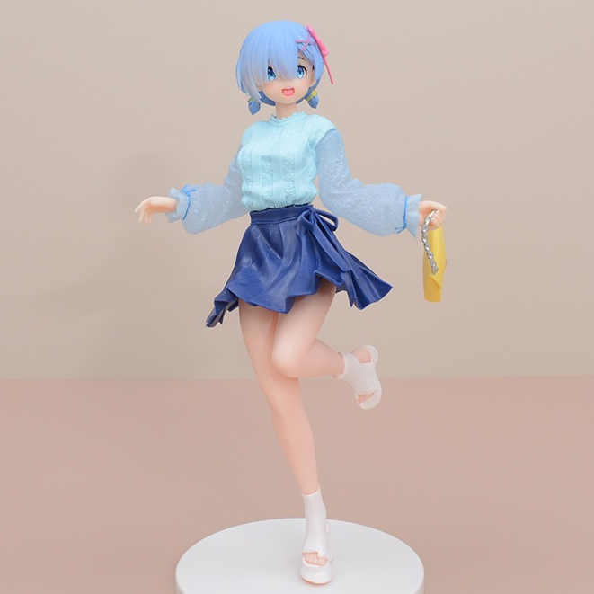 【Re:從零開始的異世界生活】約會蕾姆 蕾姆 雷姆 從零開始 鬼族少女 雷姆公仔 約會 藍衣款 蕾姆約會 擺飾 擺件