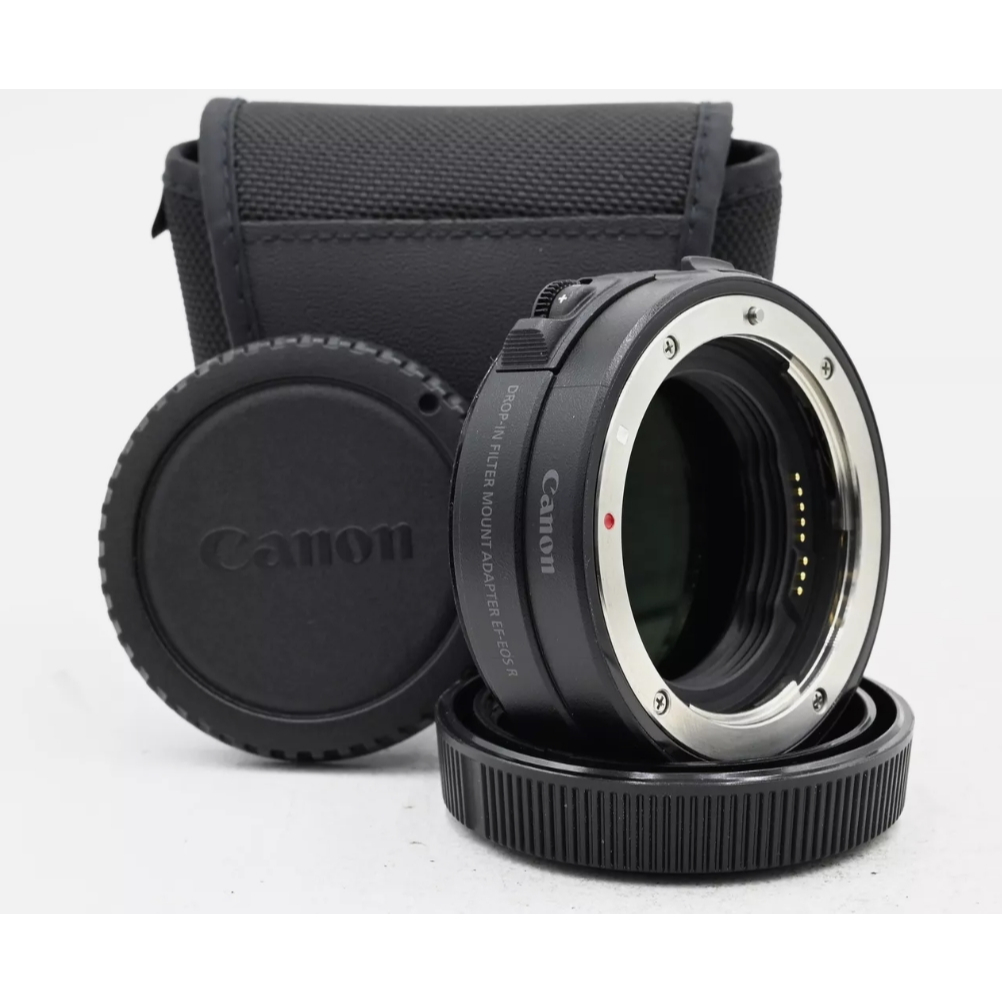 二手CANON EF-EOS R 插入式濾鏡鏡頭轉接環(連插入式可變ND濾鏡 A) R3 R5 R5 R6 R7 R8