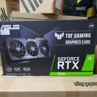 華碩顯示卡空盒,ASUS GEFORCE RTX3070 OC 8GB