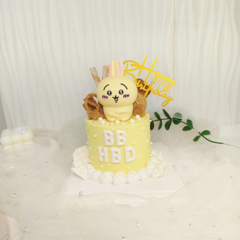 【yami_cake】台北客製化蛋糕 網美蛋糕 台北 中正 萬華 生日 慶生奶油霜蛋糕烏薩奇吉伊卡哇chiikawa