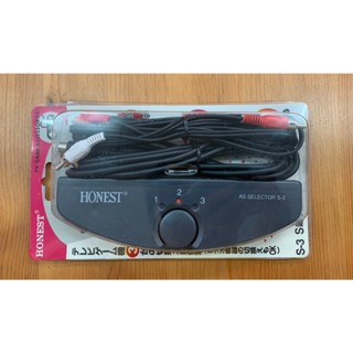 「大發倉儲」二手 早期 未使用 盒裝【HONEST S-3 S端子選臺器】如圖出售 電視遊樂器 主機遊戲