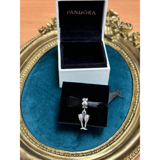 聖誕節禮物Pandora潘朵拉潘多拉吊飾手環純銀 飾限量絕版品香檳杯 五芒星 鈴鐺