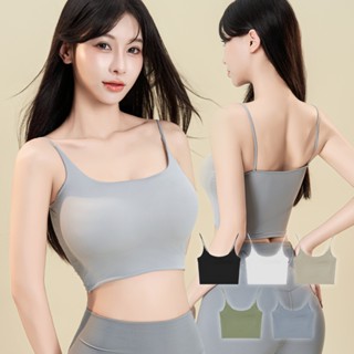 【Mini Queen】悠心情 Bra Top 絲滑冰感舒適百搭小可愛(5色)