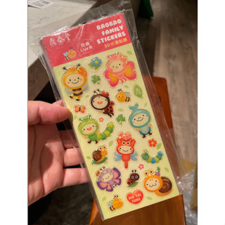 (全新) 鼎泰豐 水滴貼紙 貼紙 3D 蝴蝶 昆蟲 蜜蜂 3D水滴貼紙
