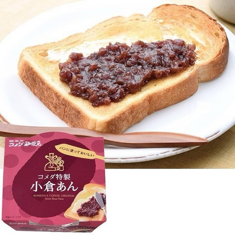 | 現貨 |  日本 Komeda 名古屋 客美多 咖啡店 招牌特製紅豆抹醬 小倉紅豆吐司抹醬 コメダ