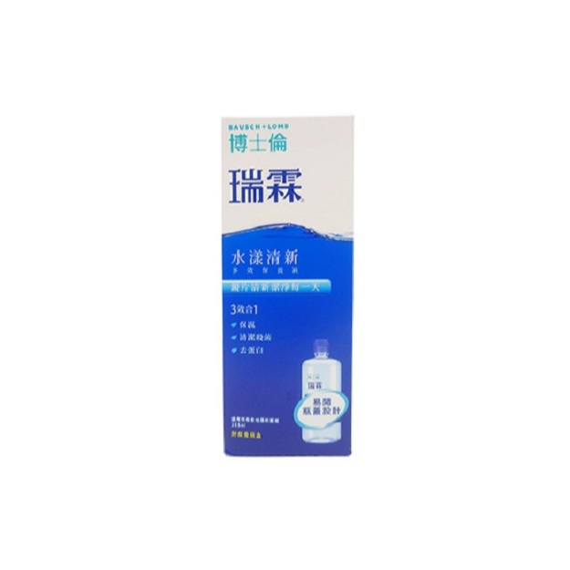 博士倫 瑞霖水漾清新多效保養液 355ml【Donki日本唐吉訶德】