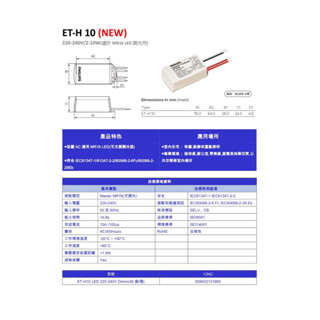 PHILIPS 飛利浦 MR16 LED 調光 專用 投射燈 AC 變壓器 220V