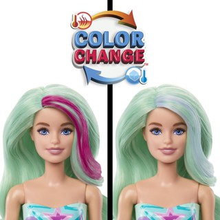 MATTEL 芭比驚喜造型娃娃組合-美人魚系列 隨機出貨 娃娃 正版 美泰兒