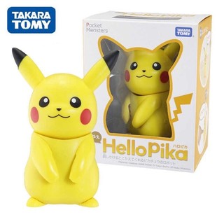 正版 TAKARA TOMY 精靈寶可夢 神奇寶貝 Hello Pikka 皮卡丘帶著走 微盒損出清 全新現貨