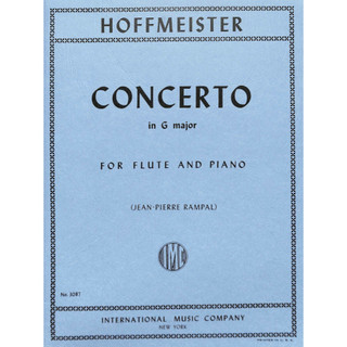 【599免運費】Hoffmeister：Concerto No.8 in G major Flute / IMC3087