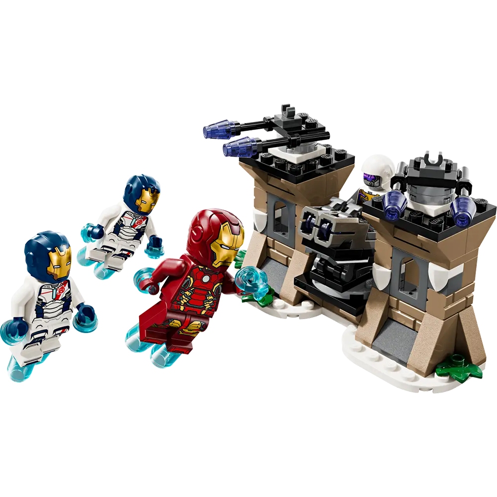 LEGO樂高 Marvel 鋼鐵人 & 鋼鐵軍團 vs. 九頭蛇士兵 LG76288